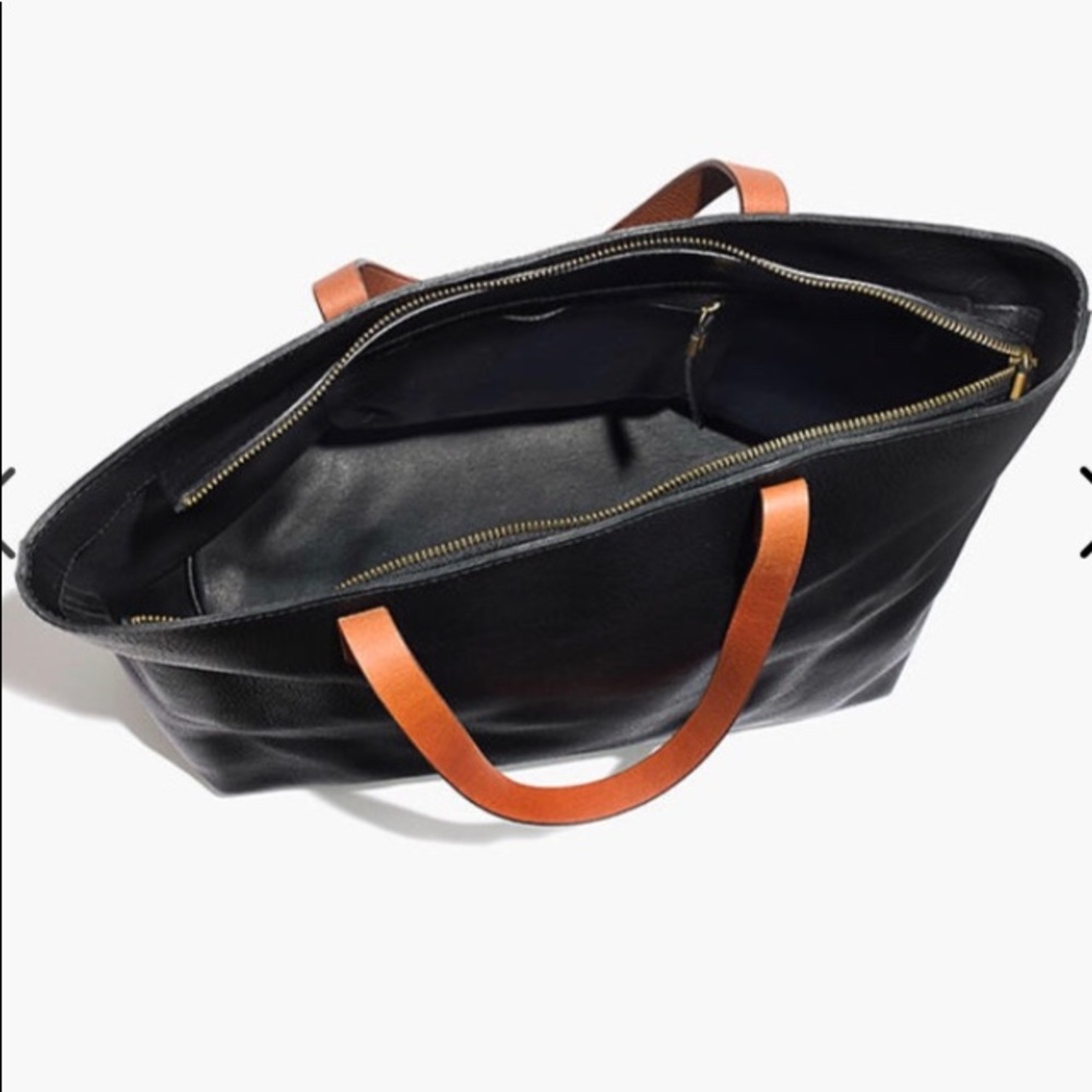 Madewell Zip Top Transport Tote